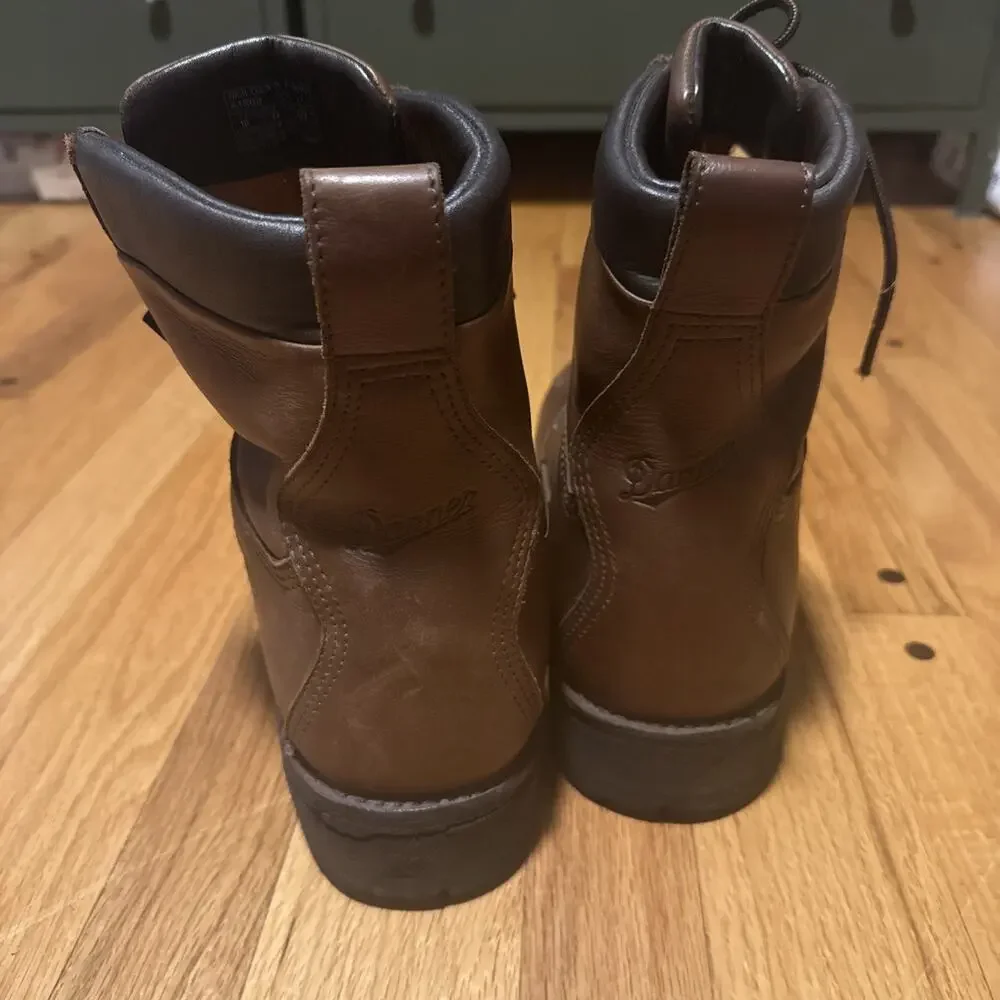 Danner High Country 8” 1000 gram Leather Boots Brown Mens Sz 10